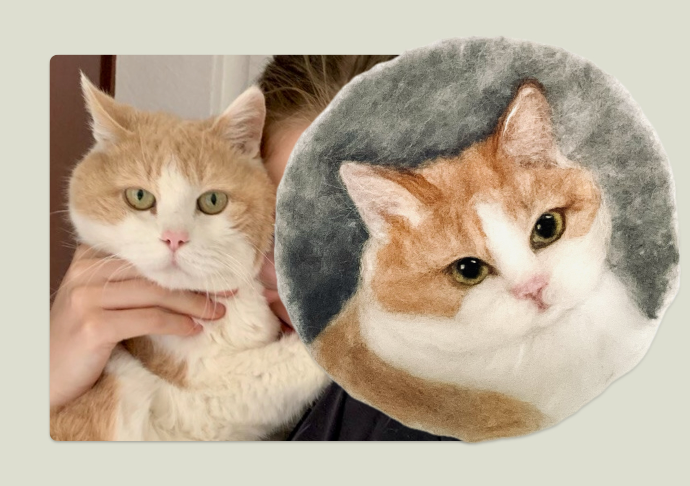 Personalisierte Tierporträt